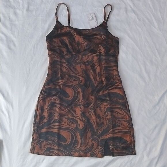 NWT Wild Fable Silk Mini Dress - Picture 2 of 5